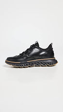 C36508 COLE HAAN MEN'S 5.ZEROGRAND WINGTIP SNEAKERS BLACK/PAVEMENT SIZE 7W - Like New