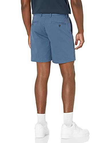 AMAZON ESSENTIALS MEN'S SLIM 7" CHINO SHORT SIZE MEN 28 DEEP BLUE - Brand New