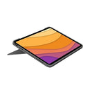 LOGITECH COMBO KEYBOARD FOLIO IPAD AIR 10.9" 5TH & 4TH GEN - OXFORD GRAY - Brand New