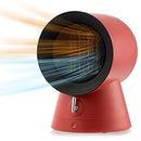 COSTWAY 2 in 1 Heater and Fan Combo, 1500W Portable Ceramic Heater (Red) - Brand New