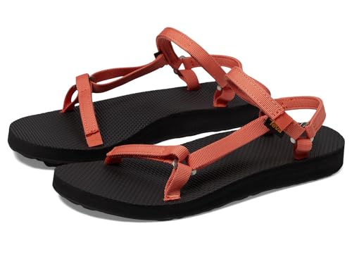 1150110 TEVA WOMEN'S UNIVERSAL SLIM SANDAL, SIZE 6, TIGERLILY - Like New