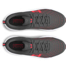 Under Armour Men's Charged Assert 10 SHOES CASTLEROCK/RED SIZE 13 M - Like New