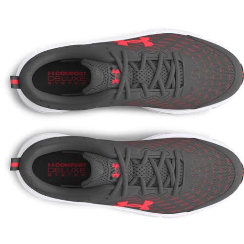 Under Armour Men's Charged Assert 10 SHOES CASTLEROCK/RED SIZE 13 M - Like New