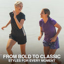 9199 Kanu Surf Women's CB UPF 50+ Swim Tee, Grape, X-Large - Brand New
