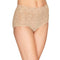 870405 Wacoal Women's Halo Lace Brief Panty Natural Nude L - Brand New