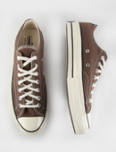 CONVERSE CHUCK 70 LOW TOP SHOES OX - SIZE: MEN 12 WOMEN 14 - BROWN - Like New