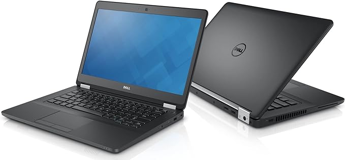 Dell Latitude E5470 14" HD i5-6200U CPU 8GB 256GB SSD Windows 10 Pro - Black - Like New