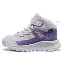 1032221 KEEN LITTLE KIDS' HIGHTRAIL WATERPROOF HIKING BOOT - SIZE 12 - PURPLE - Like New