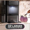 GE OPAL 2.0 NUGGET ICE MAKER WITH 1 GALLON XL SIDE TANK - BLACK - Like New
