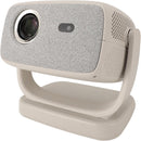 GENERIC 180° ROTATABLE STAND 720P PROJECTOR 1080P FHD SUPPORT FOR TV - BEIGE - Like New