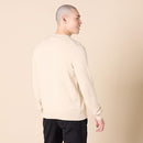 AMAZON ESSENTIALS MEN'S LONG-SLEEVE CREWNECK SWEATER, 100% COTTON - SIZE: L - Brand New