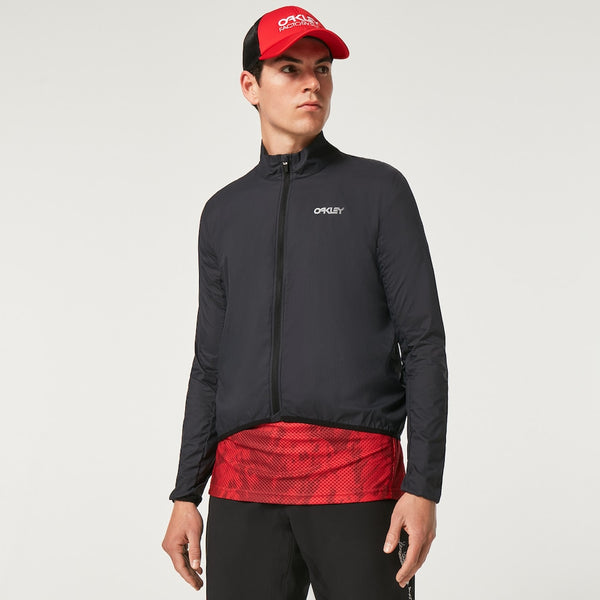 OAKLEY MEN'S ELEMENTS PACKABLE JACKET - SIZE 2XL - BLACK - Brand New