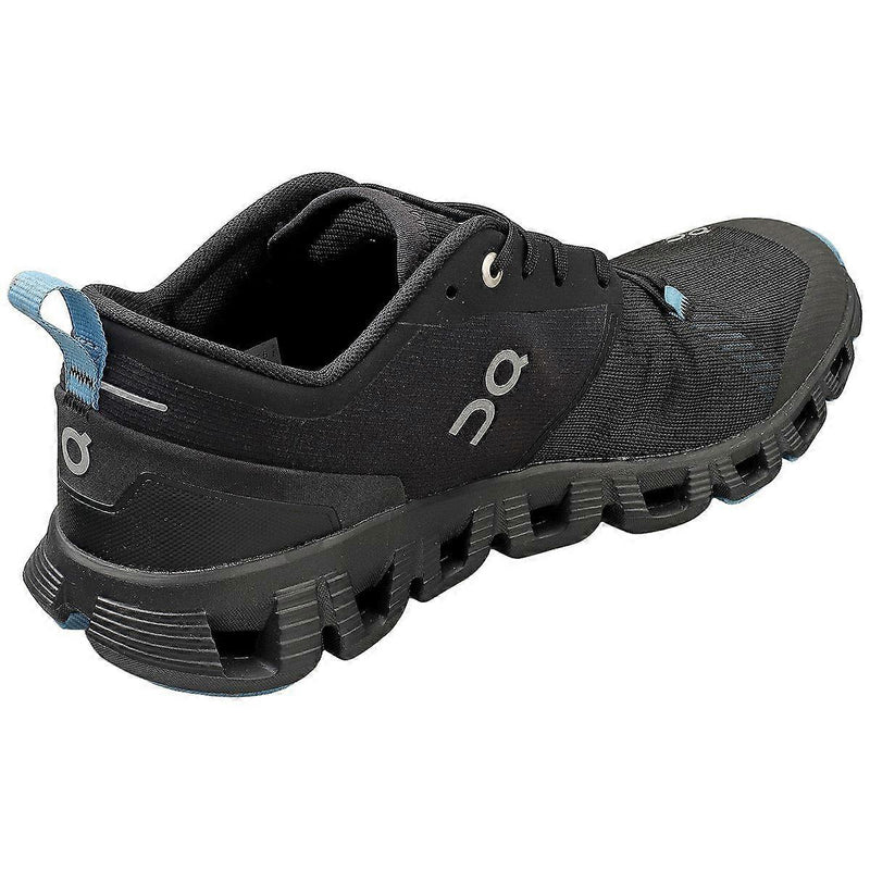 ON RUNNING CLOUD X 3 SHIFT WOMENS FASHION TRAINERS - SIZE: 9.5 - BLACK/BLUE - Like New