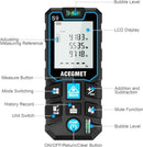 ACEGMET Laser Measurement Tool (229Ft Ft/in/M) S9-2021-US - - Scratch & Dent