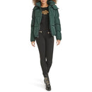 LWQMD595 KARL LAGERFELD WOMEN's Puffer Jacket SIZE: WOMEN L GREEN - Like New