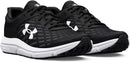 3026175 Under Armour Men's Charged Assert 10 Running Shoe Black/White 12.5 - Like New