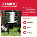KITCHENER ELECTRIC CHICKEN PLUCKER MACHINE 1HP 120VAC - STAINLESS STEEL POULTRY - Like New