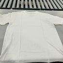 BLUE ICE PLAIN SHORT SLEEVES T-SHIRT - SIZE: MEN L - WHITE - Like New