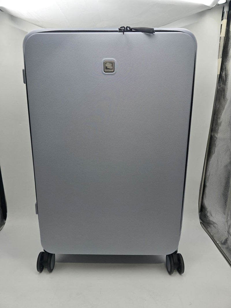 HANKE H9831S 24" CARRY ON LUGGAGE ALUMINUM FRAME HARD SHELL SUITCASES - GRAY - Like New