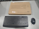 GENERIC WIRELESS KEYBOARD AND MOUSE COMBO DY558 WITH WIRELESS DONGLE  - BLACK - Like New