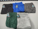 BLUE ICE MEN'S SHORTS 5-PACK, SIZE: 3XL,BLACK/HEATHER GRAY/HUNTER/ROYAL/CHARCOAL - Brand New