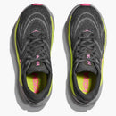 1168691 HOKA WOMENS ARAHI 8 CHARCOAL GREY/GRAY W7 / 9 - Like New