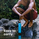 Hydro Flask Water Bottle - Insulated Stainless Steel - 24 Oz Stone - Like New
