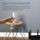 LINKSYS VELOP MESH HOME WIFI SYSTEM 4,000 SQ FT COVERAGE WHW0302 - WHITE - Like New