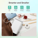 Nelko Label Maker Machine with Tape P21 Wireless Mini Label Makers - White - Like New