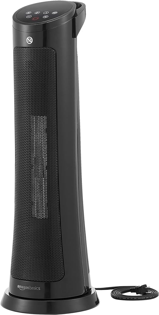 Amazon Basics Digital Tower Heater 28 Inch DQ3317 - BLACK - Scratch & Dent