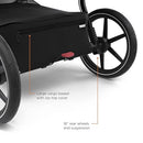 Thule Urban Glide 2 Jogging Stroller - Black - Brand New