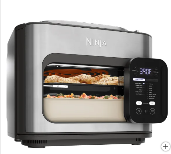 NINJA COMBI ALL-IN-ONE MULTICOOKER OVEN AND AIR FRYER GLASS LID - Like New