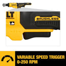 DEWALT XTREME 12V MAX Brushless 1/4 in Ratchet (Tool Only) DCF504B - YELLOW - Like New