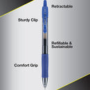 Pilot G2 Premium Gel Roller Pens, Fine Point 0.7 mm, Blue Pack of 12 - Brand New