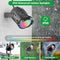 JIAQIYAN RGB SPOTLIGHT OUTDOOR 12W COLOR CHANGING REMOTE 4 PACK - BLACK - Like New