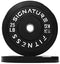 FITVIDS OLYMPIC BUMPER PLATES, 2" WEIGHT FOR STRENGTH TRAINING/WEIGHTLIFTING - Like New