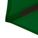 ASTELLA 11-FT ALUMINUM PUSH BUTTON TILT MARKET PATIO UMBRELLA -HUNTER GREEN - Like New
