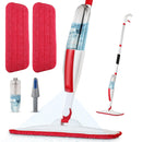 PANDA GRIP MOPS FOR FLOOR CLEANING WET SPRAY MOP 14 OZ REFILLABLE 2 MICROFIBERS - Like New