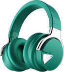 Silensys E7 Active Noise Cancelling Headphones Bluetooth Deep Bass - Green - Like New