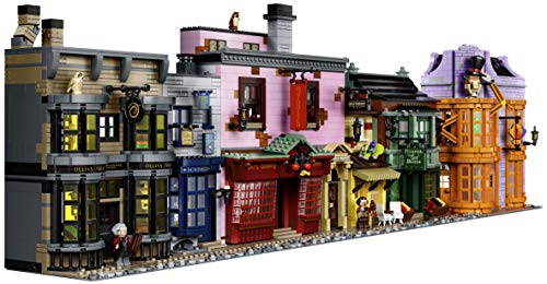 LEGO HARRY POTTER DIAGON ALLEY MODULAR 5544 PIECE SET 75978 - MULTICOLOR - Like New