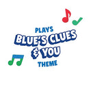 BLUE'S CLUES & YOU! SING-ALONG GUITAR AND MICROPHONE BY JUST PLAY - BLUE - Like New