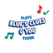 BLUE'S CLUES & YOU! SING-ALONG GUITAR AND MICROPHONE BY JUST PLAY - BLUE - Like New