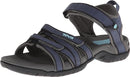 4266 Teva Tirra Vegan Sandal Womens Black/Black Size 9.5 Like New