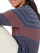 Goodthreads Men's Soft Cotton Multi-Color Striped Crewneck Sweater Sweater - Brand New