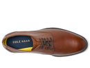 COLE HAAN MEN'S HAWTHORNE PLAIN TOE OXFORD - SIZE 11 MEDIUM - BRITISH TAN - Like New