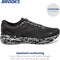 BROOKS WOMEN'S GHOST 15 RUNNING SHOE - SIZE 7.5 US, 5.5 UK - Ebony/Black/Oyster - Like New