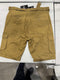 BLU ROCK NEW YORK BELTED CARGO SHORTS - SIZE: MEN 40 - DARK KHAKI - Brand New