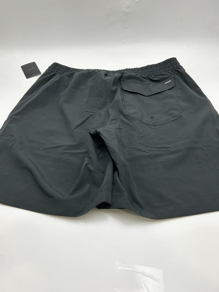 HURLEY SOLID VOLEY SWIM SHORT - SIZE: MEN L - BLACK - Brand New