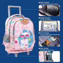 SEASTIG ROLLING BACKPACK 18 INCH - SHEEP - Like New