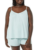 AMAZON ESSENTIALS WOMEN'S KNIT JERSEY CAMI SHORT PAJAMA SET - SIZE: WOMEN XS - Brand New